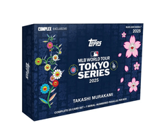 2025 Topps World Tour Tokyo Series MLB Baseball Takashi Murakami Box